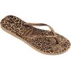 imageHavaianas Womens Slim Paisage Flip FlopSand Grey Golden