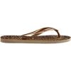 imageHavaianas Womens Slim Paisage Flip FlopSand Grey Golden