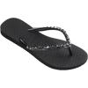 imageHavaianas Womens Slim Rock Mesh Sandal Rose Gold Flip FlopBlack