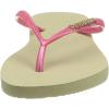 imageHavaianas Womens Slim Season Flip FlopBeige Beige Pink