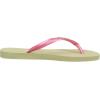 imageHavaianas Womens Slim Season Flip FlopBeige Beige Pink