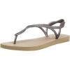 imageHavaianas Womens Slim Season Flip FlopBeige Beige Rose Gold 3581
