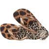 imageHavaianas Womens Slim Season Flip FlopBeige Rose Gold Dark Brown