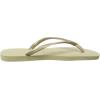 imageHavaianas Womens Slim Season Flip FlopBeigesand GreyLight Golden