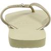 imageHavaianas Womens Slim Season Flip FlopBeigesand GreyLight Golden