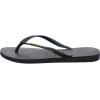 imageHavaianas Womens Slim Season Flip FlopBlack Gold