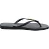 imageHavaianas Womens Slim Season Flip FlopBlack Gold