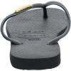imageHavaianas Womens Slim Season Flip FlopBlack Gold