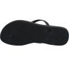 imageHavaianas Womens Slim Season Flip FlopBlack Gold