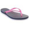 imageHavaianas Womens Slim Season Flip FlopBlue Navy Blue Pink 5557