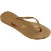 imageHavaianas Womens Slim Season Flip FlopBronze