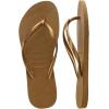 imageHavaianas Womens Slim Season Flip FlopBronze