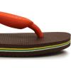 imageHavaianas Womens Slim Season Flip FlopDark BrownOrange
