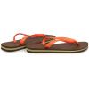 imageHavaianas Womens Slim Season Flip FlopDark BrownOrange
