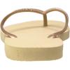 imageHavaianas Womens Slim Season Flip FlopGold SandgreyLightgolden 2719