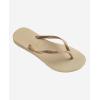imageHavaianas Womens Slim Season Flip FlopGold SandgreyLightgolden 2719