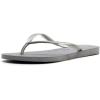 imageHavaianas Womens Slim Season Flip FlopGreysteel Grey