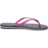 imageHavaianas Womens Slim Season Flip FlopMulticoloured Black