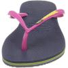 imageHavaianas Womens Slim Season Flip FlopMulticoloured Black