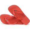 imageHavaianas Womens Slim Season Flip FlopRed Crush