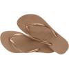 imageHavaianas Womens Slim Season Flip FlopRose Gold