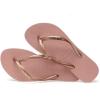 imageHavaianas Womens Slim Season Flip FlopRose Nude Rose Gold