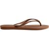 imageHavaianas Womens Slim Season Flip FlopRustMetallic Copper