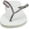 imageHavaianas Womens Slim Season Flip FlopSilver White
