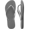 imageHavaianas Womens Slim Season Flip FlopSteel Grey