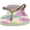 imageHavaianas Womens Slim Tropical Flip Flop SandalBeige