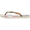 imageHavaianas Womens Slim Tropical Flip Flop SandalBeige