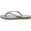 imageHavaianas Womens Slim Tropical Flip Flop SandalCamo Green