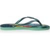 imageHavaianas Womens Slim Tropical Flip Flop SandalGreen Light Green 1422