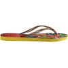 imageHavaianas Womens Slim Tropical Flip Flop SandalLight Yellow