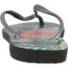 imageHavaianas Womens Slim Tropical Flip Flop SandalMulticolourblackGraphite