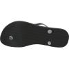 imageHavaianas Womens Slim Tropical Flip Flop SandalMulticolourblackGraphite