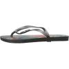 imageHavaianas Womens Slim Tropical Flip Flop SandalMulticolourblackGraphite