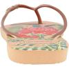 imageHavaianas Womens Slim Tropical Flip Flop SandalMulticoloursalmon Nude