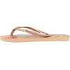 imageHavaianas Womens Slim Tropical Flip Flop SandalMulticoloursalmon Nude