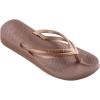 imageHavaianas Womens The Wedge Flip FlopsCappuccino