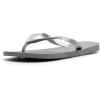 imageHavaianas Womens Top Tiras Flip FlopsGrey Steel Grey