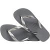 imageHavaianas Womens Top Tiras Flip FlopsSteel Grey