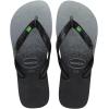 imageHavaianas unisex brazil fresh sandal  black  910W  8M