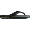 imageHavaianas unisex brazil fresh sandal  black  910W  8M