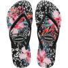 imageHavaianas Girls Kids Slim Animal Floral Flip Flop SandalsBlack