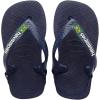 imageHavaianas Kids Brazil Logo Flip Flop SandalNavy Blue