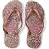 imageHavaianas Kids Slim Animals Flip Flops  Kids Summer Sandals  Crocus RoseGolden Blush 10C little kid