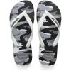 imageHavaianas Mens FlipFlopSteel Grey White