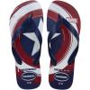 imageHavaianas Mens Top Marvel Logomania Flip Flop Sandals SizeNavyNavy