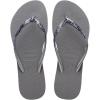 imageHavaianas Slim Glitter II Flip Flop SandalSteel Grey